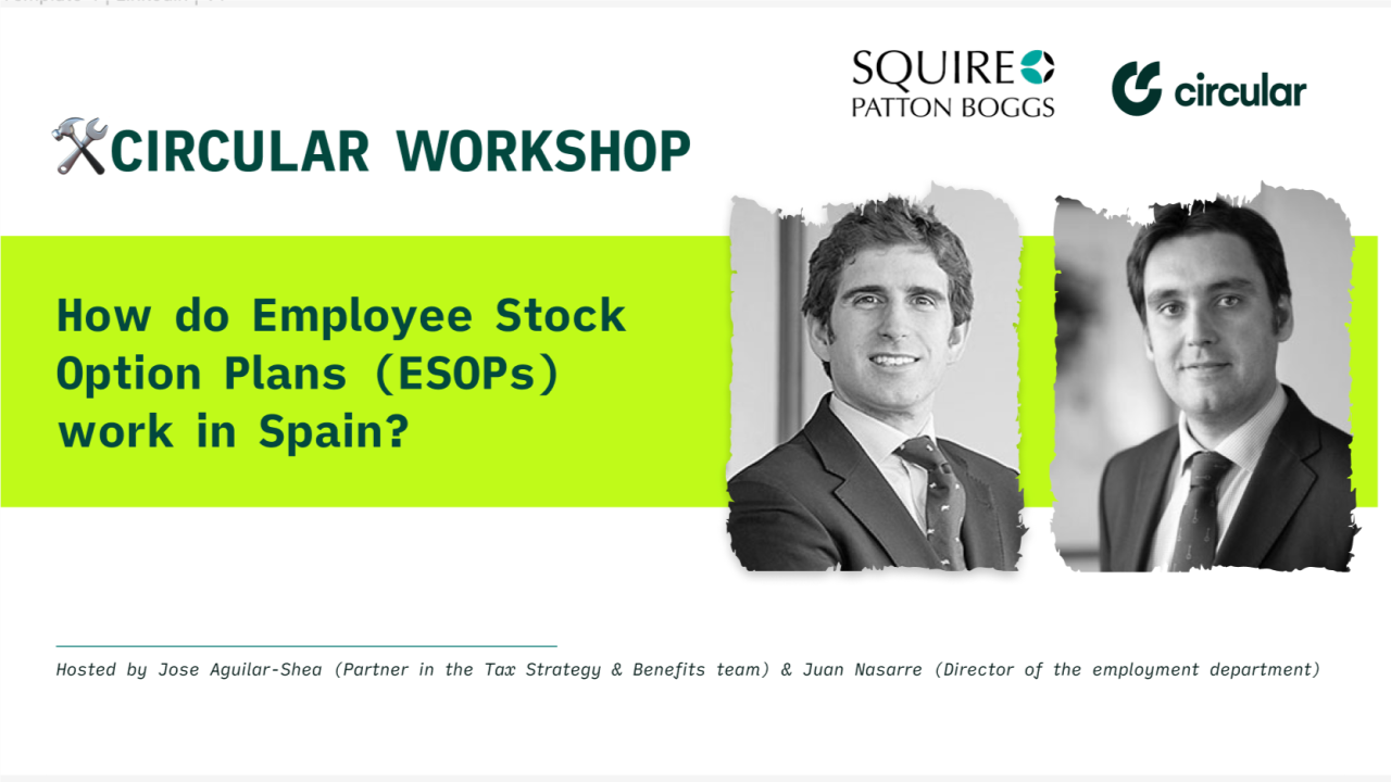How do Employee Stock Option Plans (ESOPs) work In Spain?